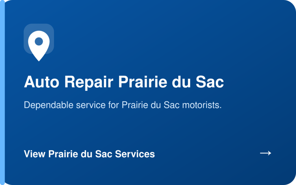 Auto Repair Prairie du Sac